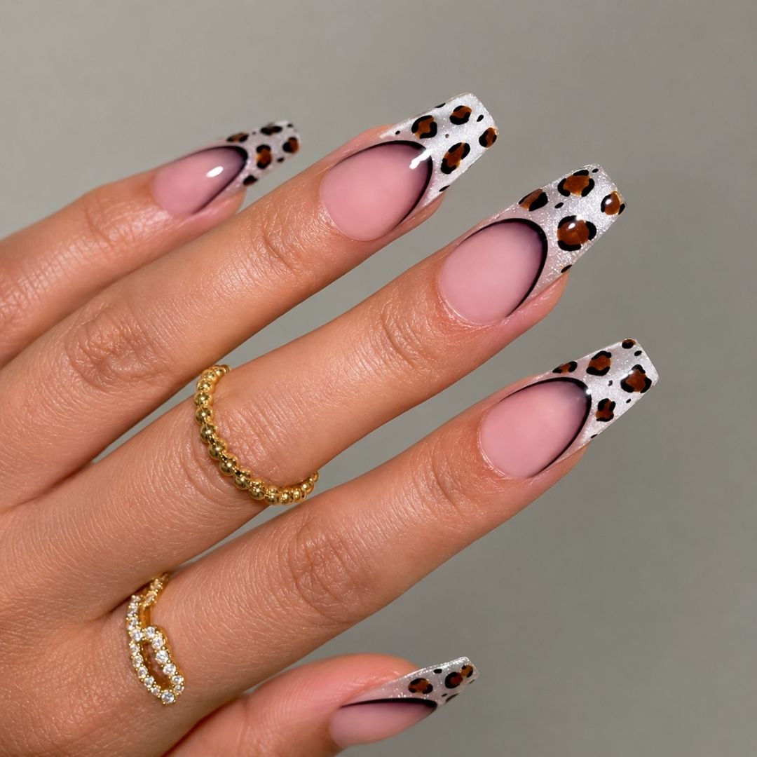 Shine Muse Cat Eye Spooky Almond Press On Nails