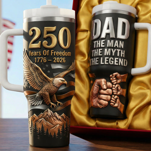 America 250th Anniversary Tumbler - Personalized Gifts For Dad 04naqn020326