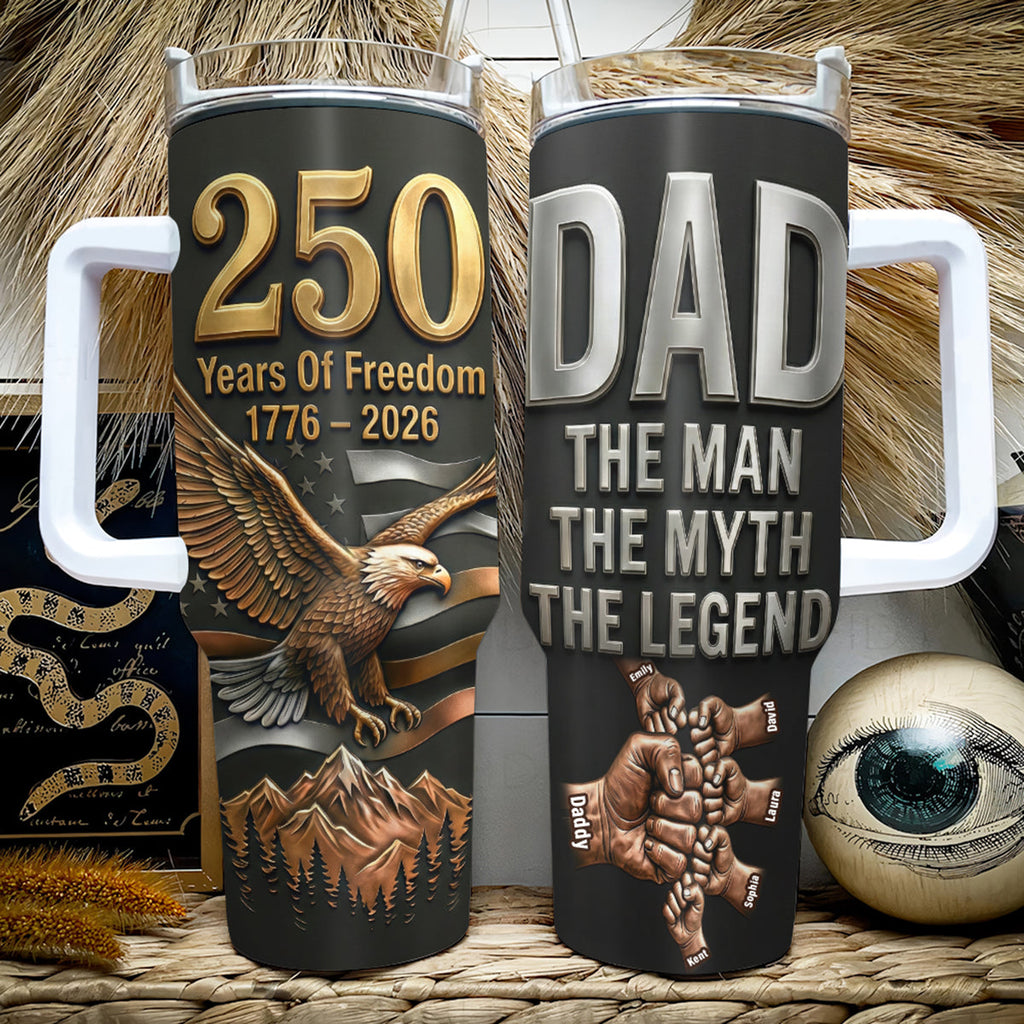 America 250th Anniversary Tumbler - Personalized Gifts For Dad 04naqn020326
