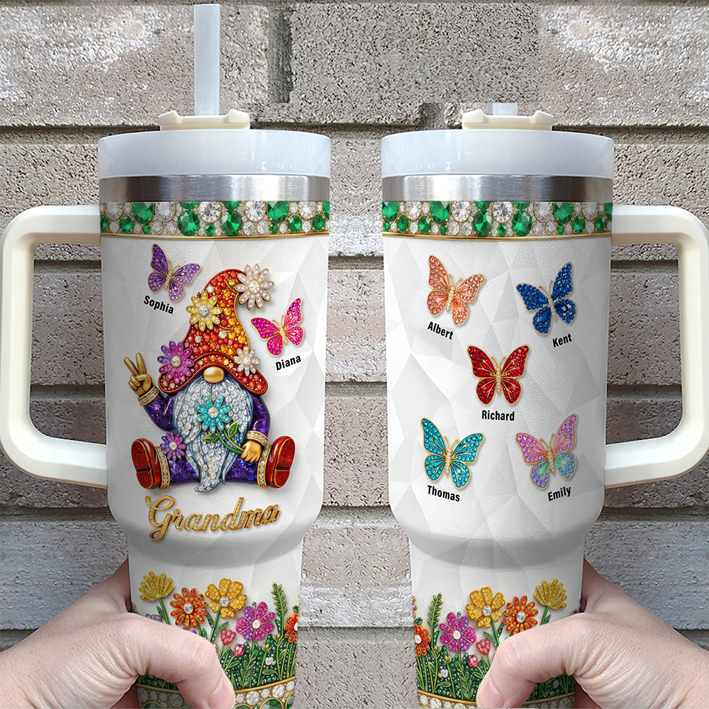 Garden Gnome 40oz Tumbler With Handle - Personalized Gifts For Grandma And Mama 04tyqn020426