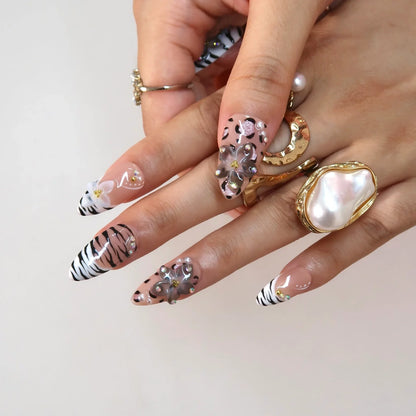 Born To Roam French Fresh Almond Press On Nails