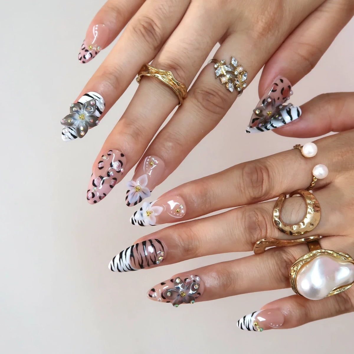 Born To Roam French Fresh Almond Press On Nails