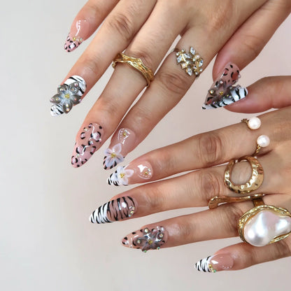 Born To Roam French Fresh Almond Press On Nails