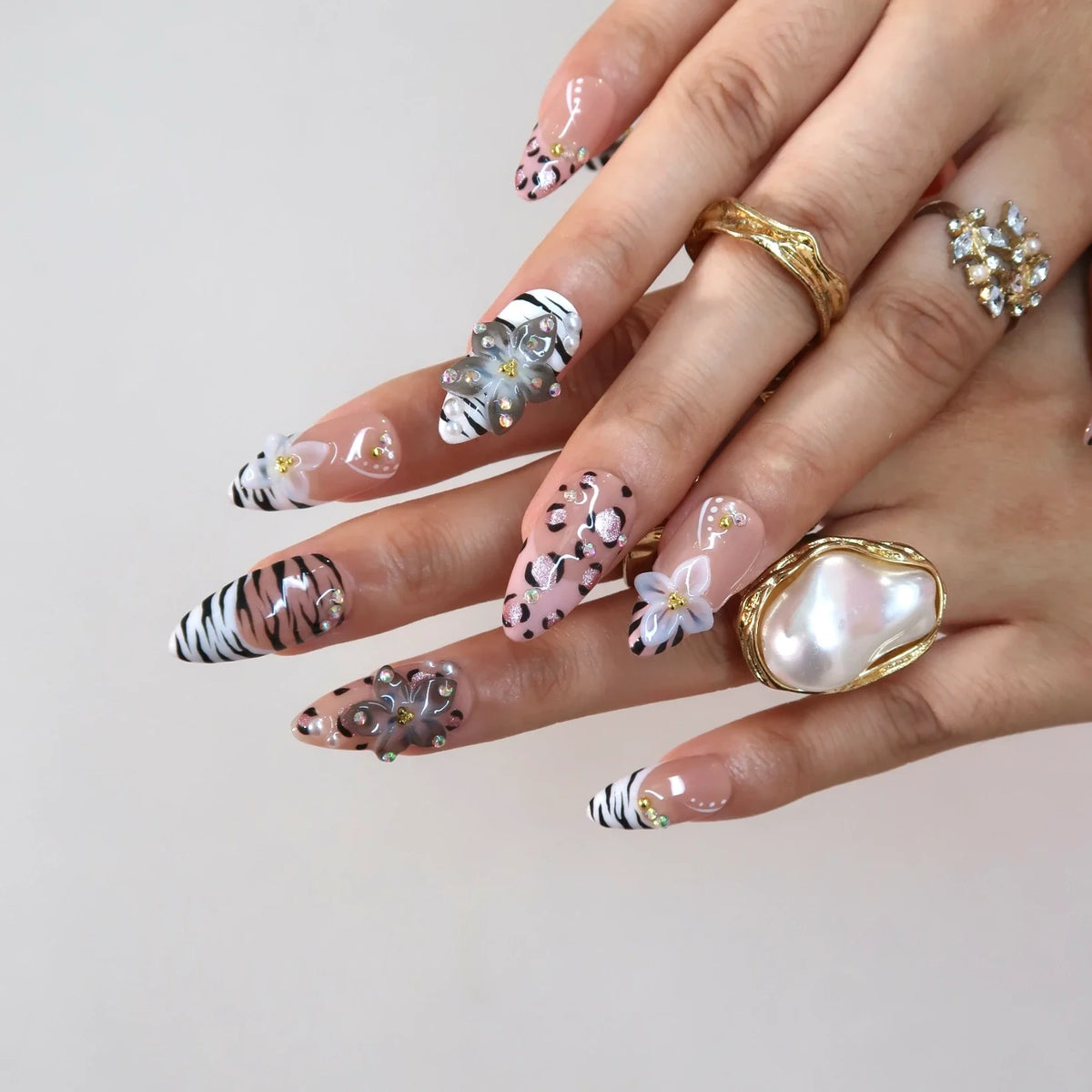 Born To Roam French Fresh Almond Press On Nails