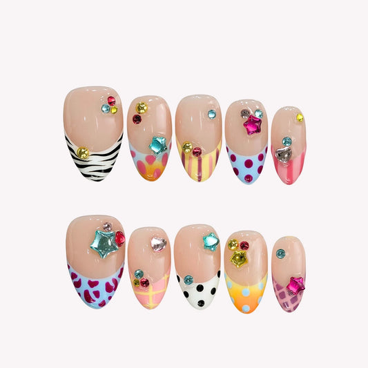 I'm Iconic French Fresh Almond Press On Nails