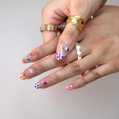 I'm Iconic French Fresh Almond Press On Nails