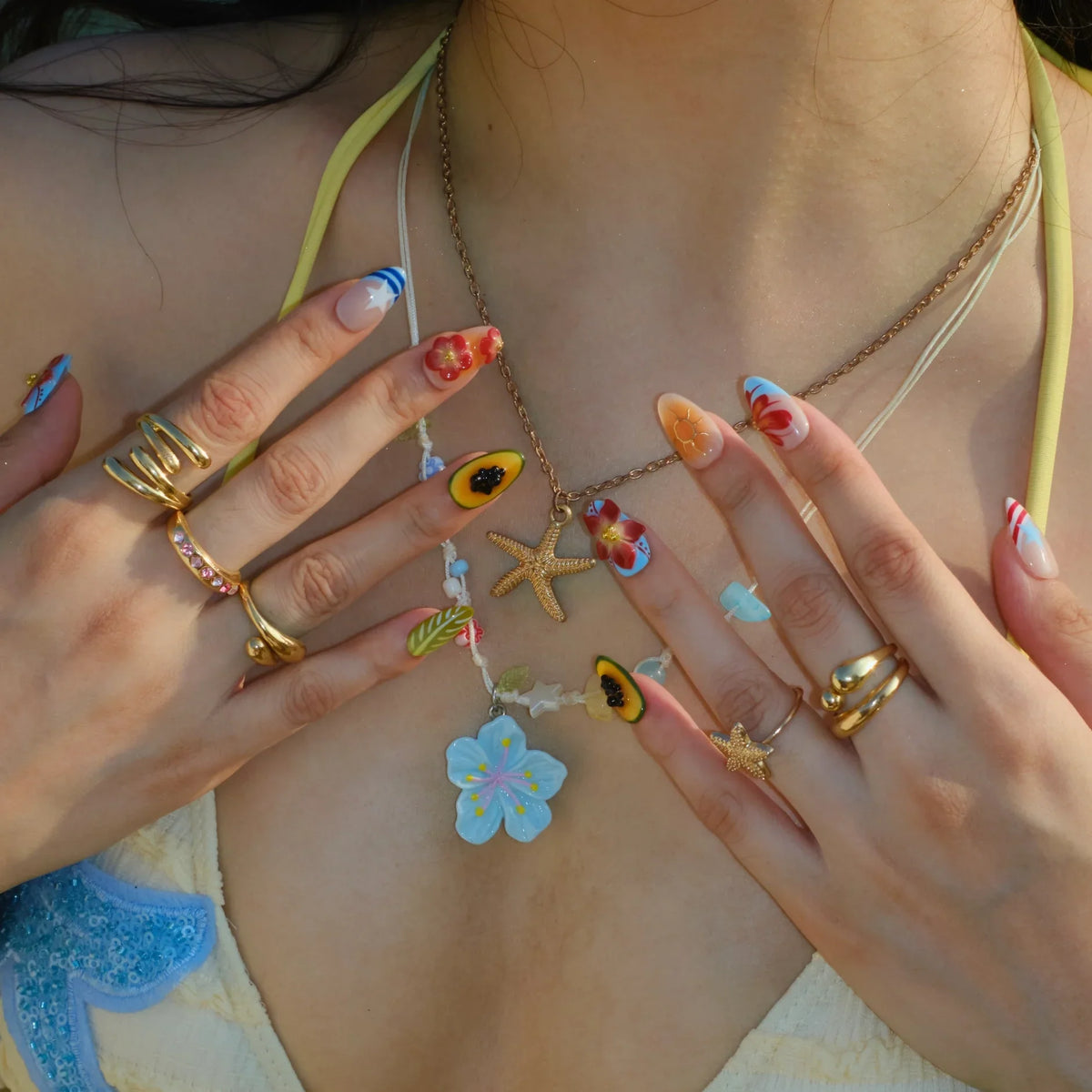 Carefree Aura Fresh Almond Press On Nails