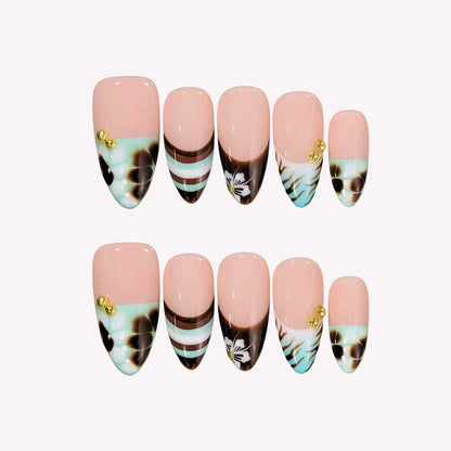 Mint To Be French Fresh Almond Press On Nails