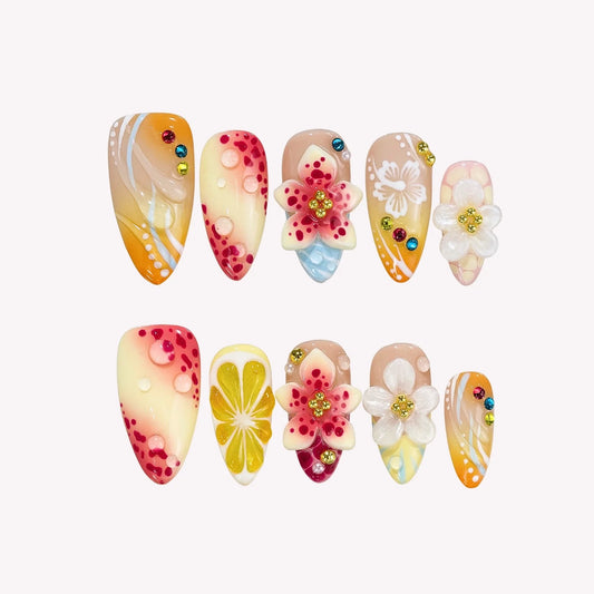 On Vacay French Fresh Almond Press On Nails