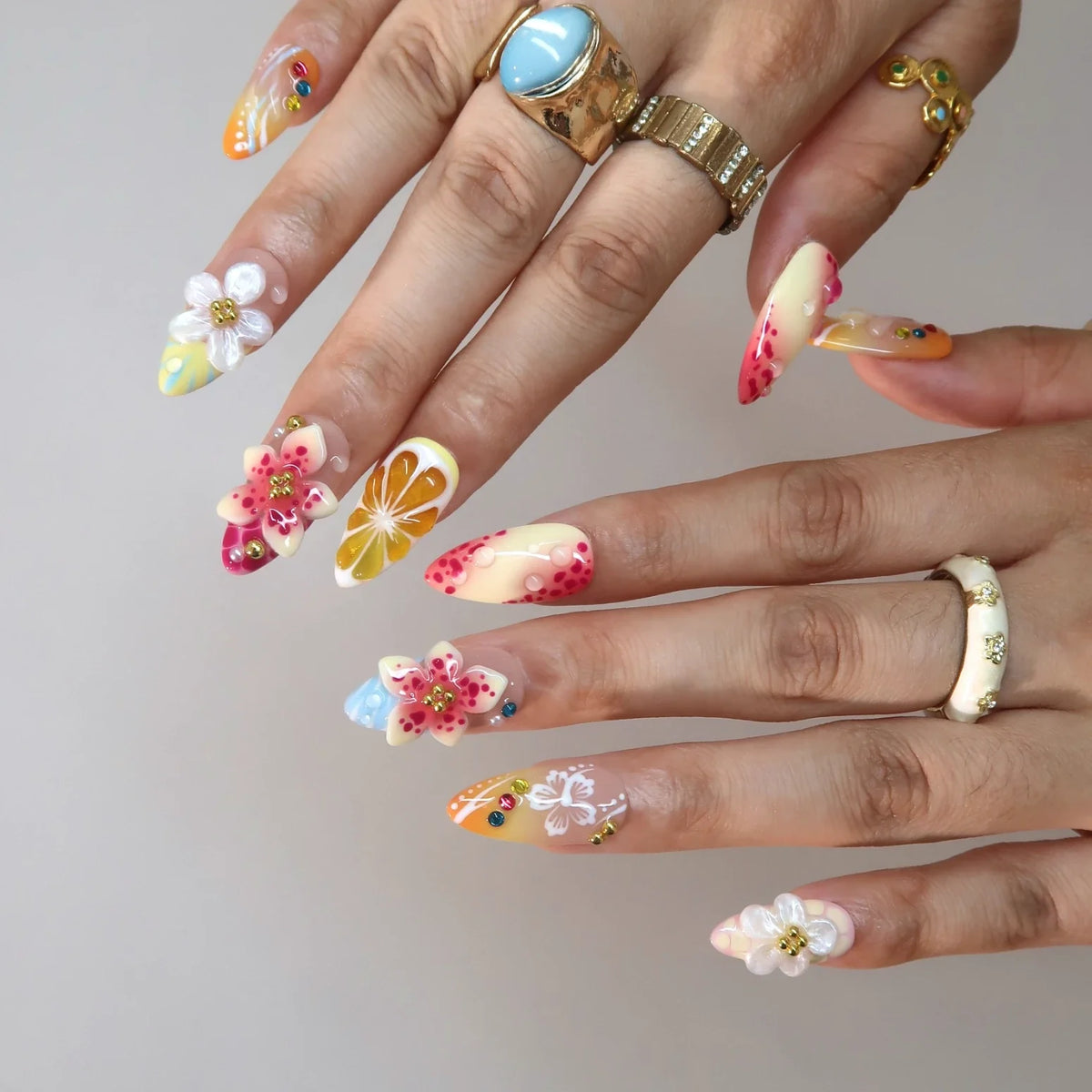 On Vacay French Fresh Almond Press On Nails