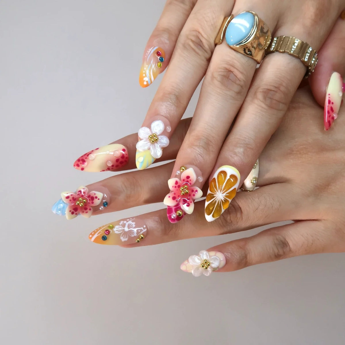 On Vacay French Fresh Almond Press On Nails