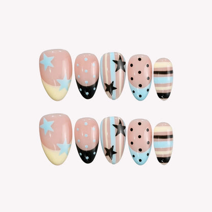 Peppy French Fresh Almond Press On Nails
