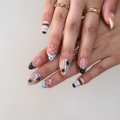 Peppy French Fresh Almond Press On Nails