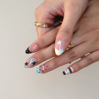 Peppy French Fresh Almond Press On Nails