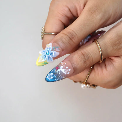Vitamin Sea Aura Fresh Almond Press On Nails