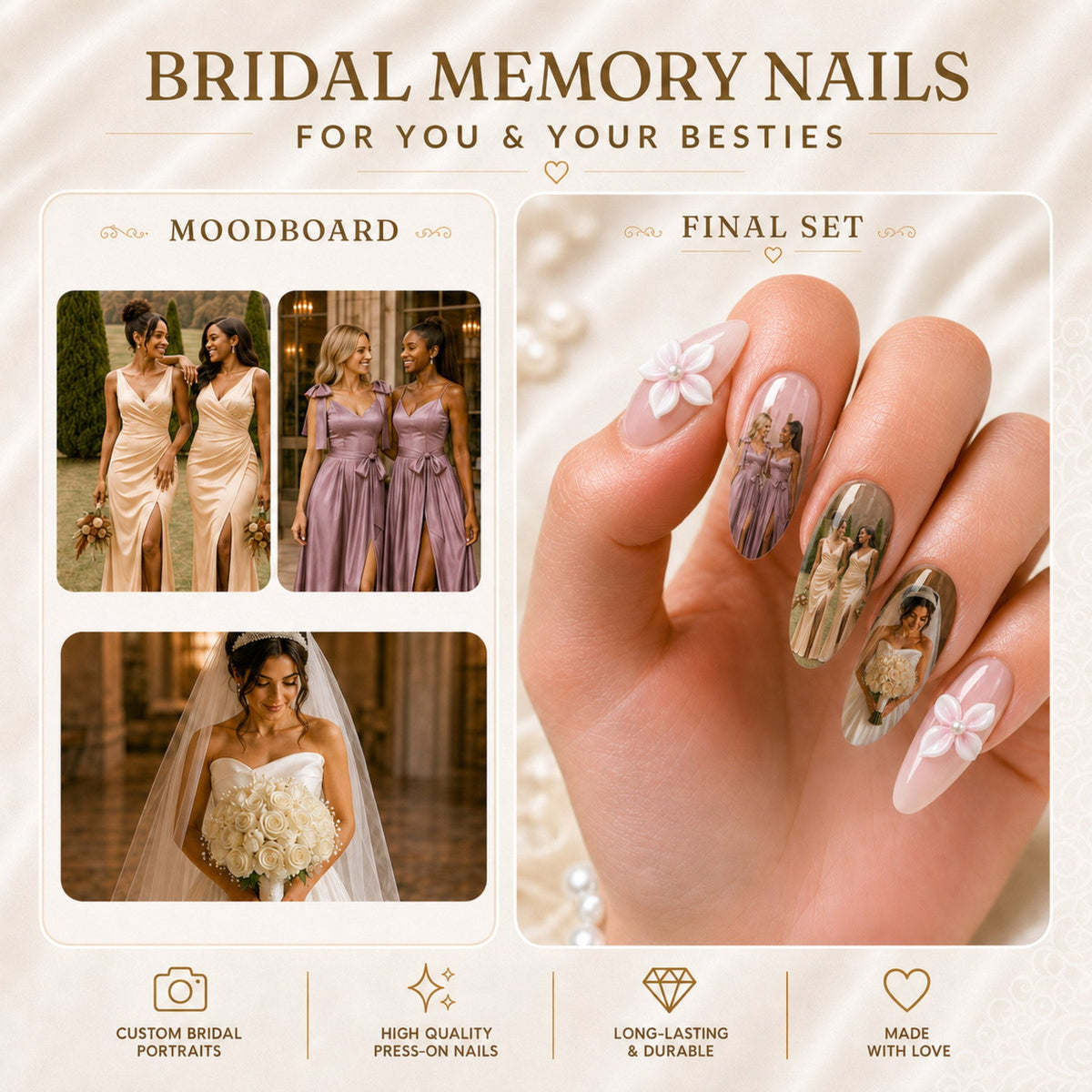 Custom Photo Press-On Nails