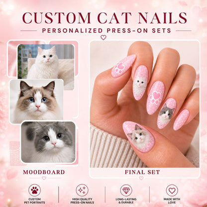 Custom Photo Press-On Nails