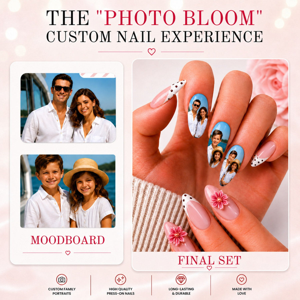 Custom Photo Press-On Nails